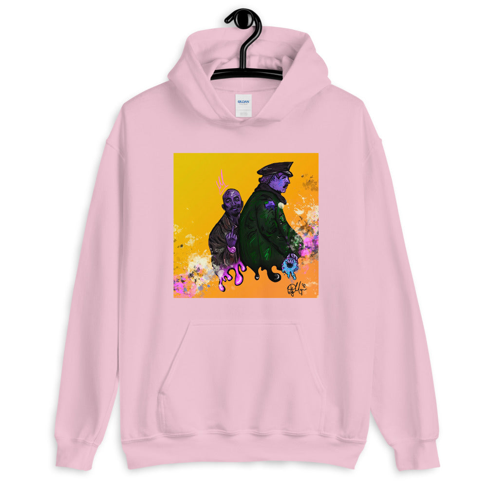 Tupac CHANGES Abstract Hoodie