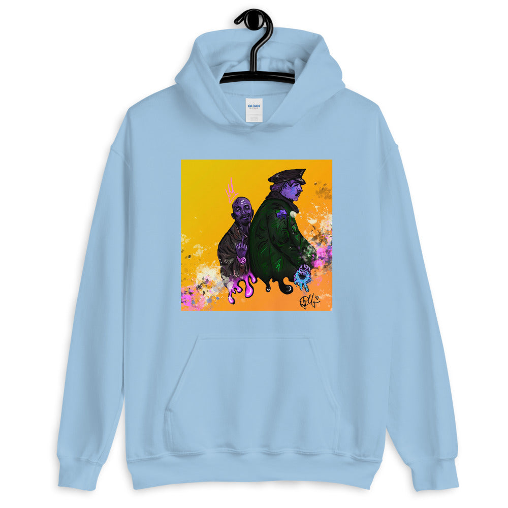 Tupac CHANGES Abstract Hoodie